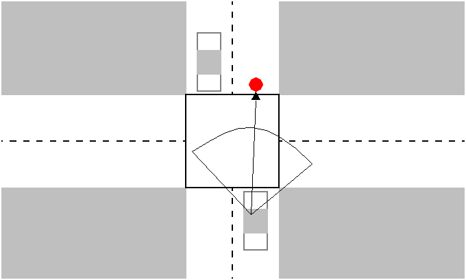 traffic in intersection