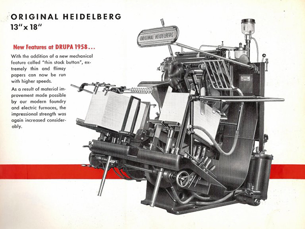 Heidelberg Platen Press. Source: britishletterpress.co.uk