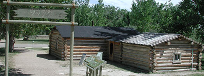 John Ware's Cabin (Now in Dinosaur Provincial Park)