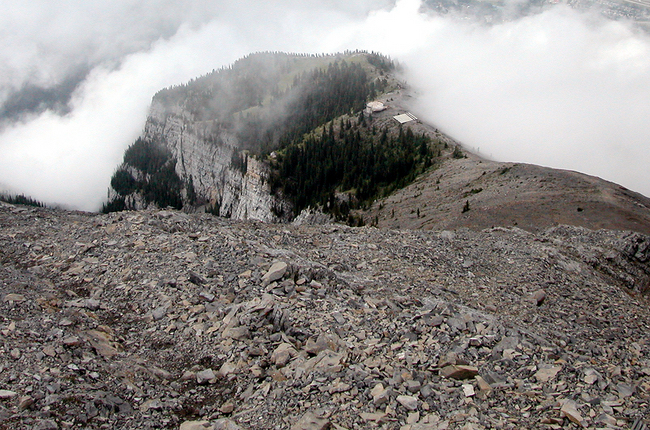 Summit of Mount Lady MacDonald, Alberta