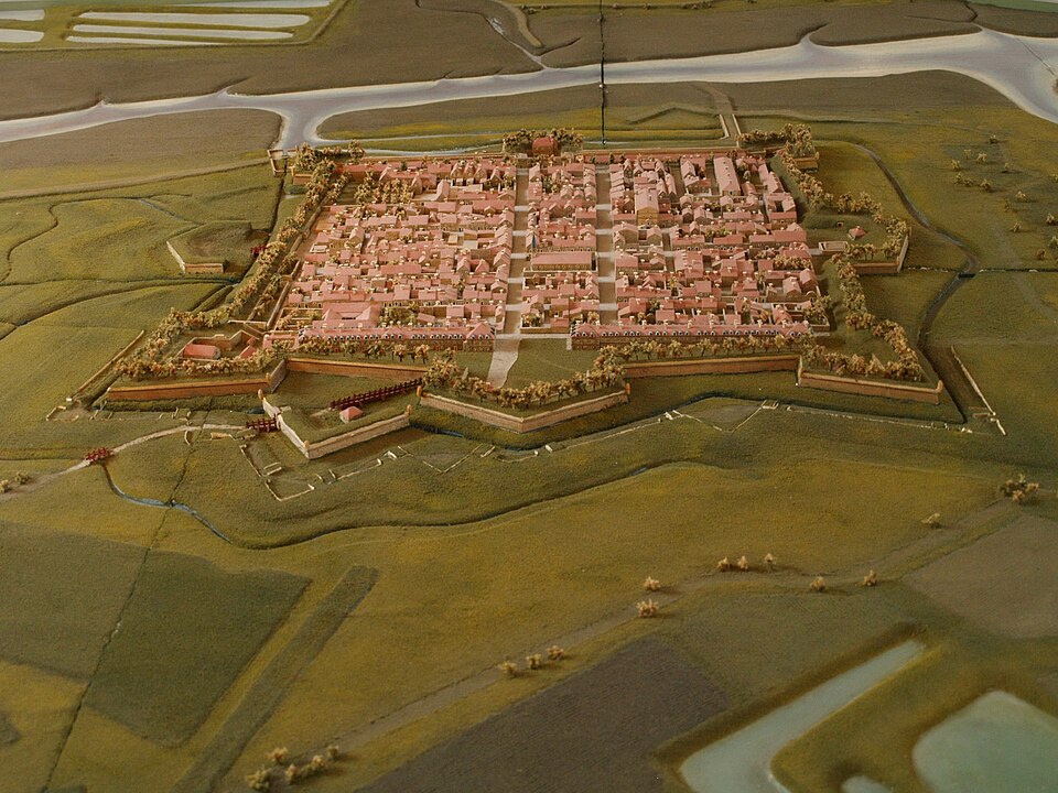 Model of 17th Century Brouage
