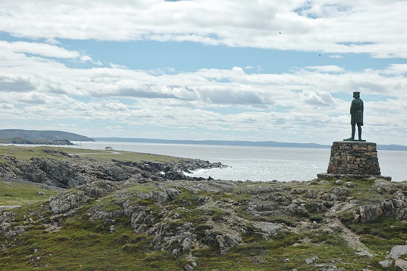 Statue of John Cabot in Newfoundland