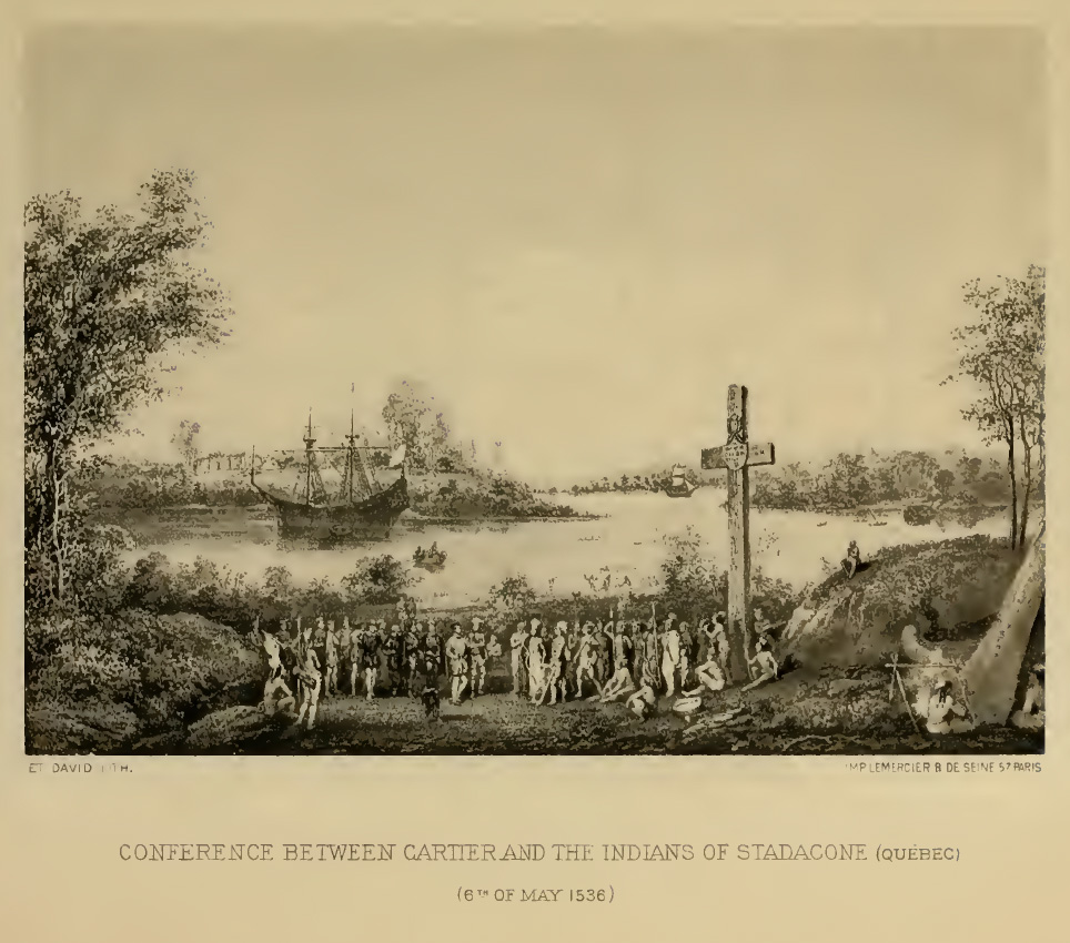 Cartier meets Donnacona