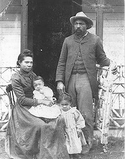 John Ware and his family